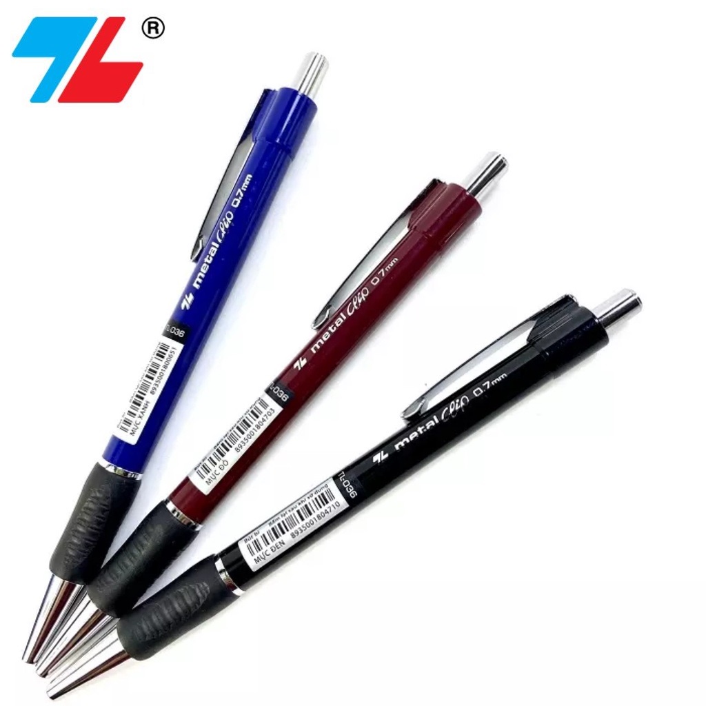 Bút bi Thiên Long TL-036 ngòi 0.7mm I Ruột BPR-08 thay thế