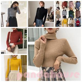 Áo Len Nữ Tay Dài Cổ Lọ Gợi Cảm