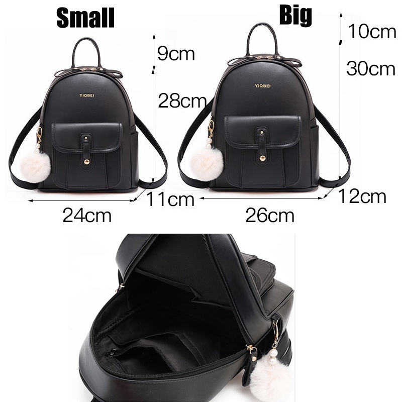 Ba Lô Da Mềm Cỡ Lớn Thời Trang Hàn Quốc Mới Cho Nữ