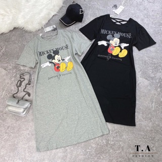 VÁY CHUỘT MICKY ĐAN LƯNG HOT