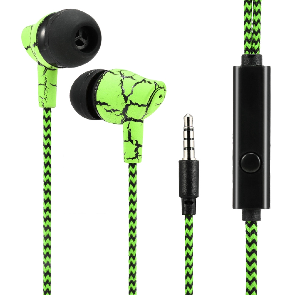Tai nghe nhét tai có dây giắc cắm 3.5mm cho điện thoại