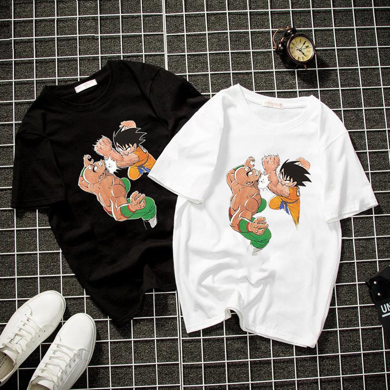 Áo thun unisex Hàn Quốc in goku cực chất vải dày mịn 2019T1018
