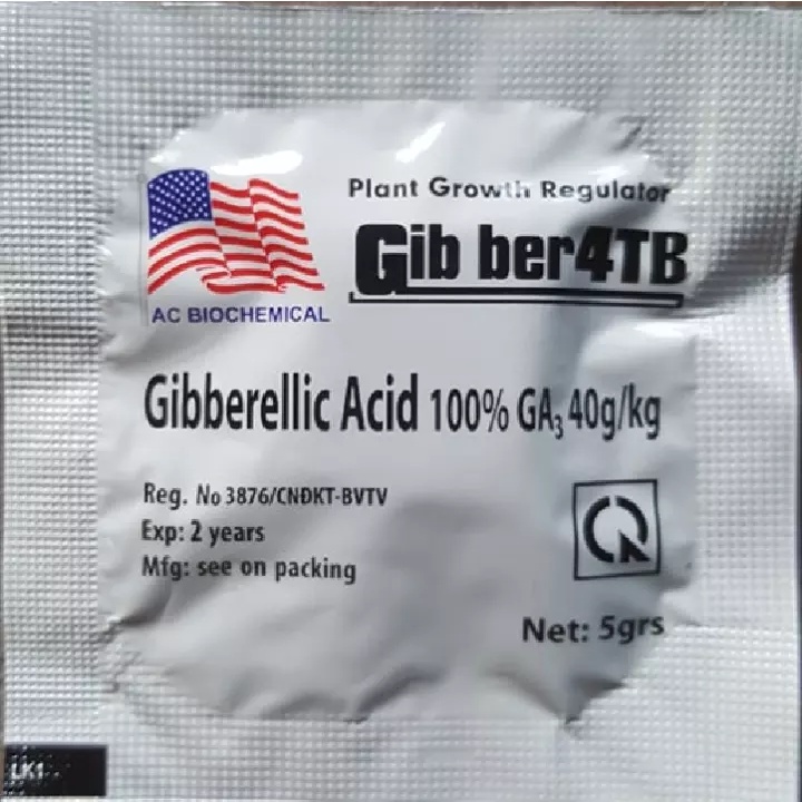 Phân bón Kích thích tăng trưởng Gibber 4TB GA3 dạng viên sủi 5gram6757