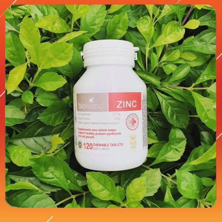 Kẽm Bio Island Zinc [FREE SHIP - NỘI ĐỊA] phiên bản mới nhất date 2024 120 viên
