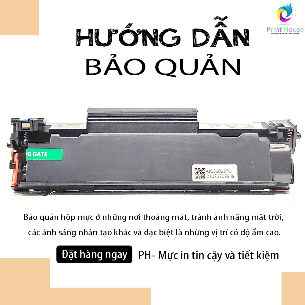 Hộp mực Cartridge 79A  dùng cho máy in HP CANON laser thương hiệu I-Aicon dung lượng 2500 t