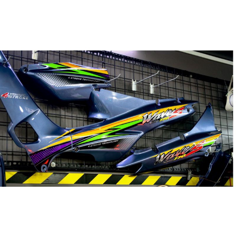 Tem rời dán xe wave nhỏ