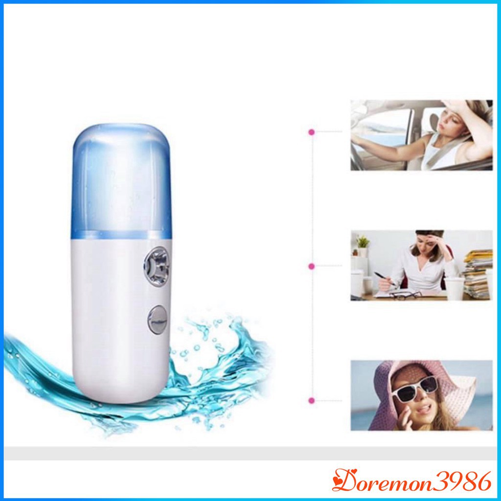 [FREE SHIP] Máy xịt khoáng mini cầm tay Nano Mẫu Mới 2020 💥SIÊU HOT💥