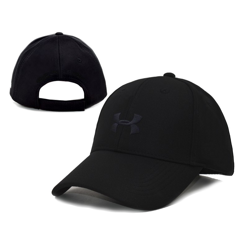 UNDER ARMOUR Mũ Lưỡi Trai Thêu Logo Under Armor Phong Cách Hàn Quốc