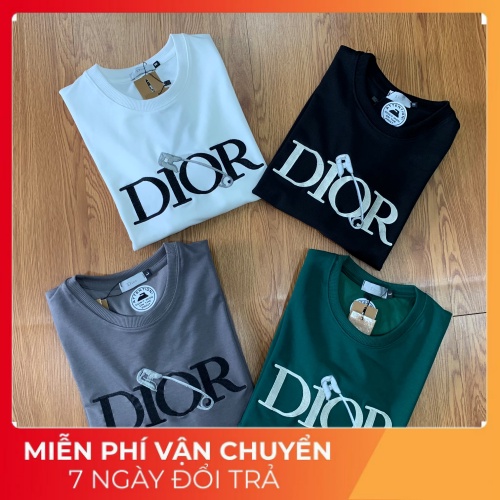 Áo Nỉ DIor Chữ To Trước Ngực New 2021 - Vải Nỉ Co Dãn 4 Chiều - Áo Dài Tay Nam Nữ - Thu Đông Dài Tay.