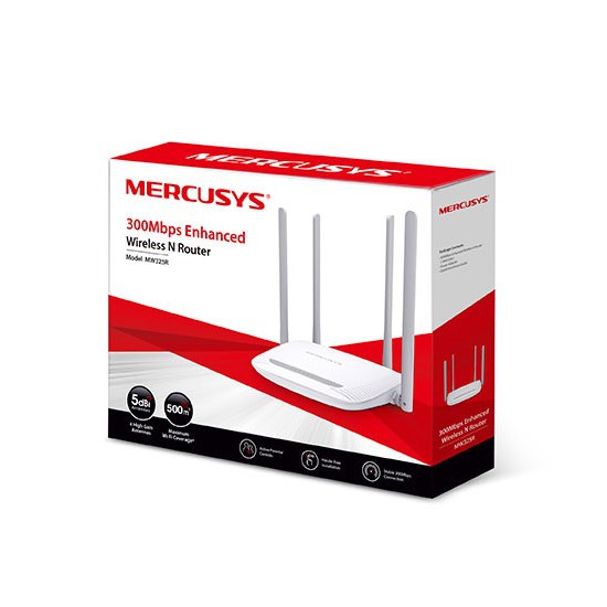 Wireless Router Mercusys MW325R - 4Port / 300Mbps