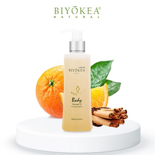 Dầu massage body biyokea comforting b012 giúp thoải mái, giảm stress, dưỡng ẩm da 200/1000ml