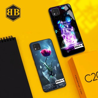 Ốp lưng kính cường lực Realme C20 đẹp long lanh