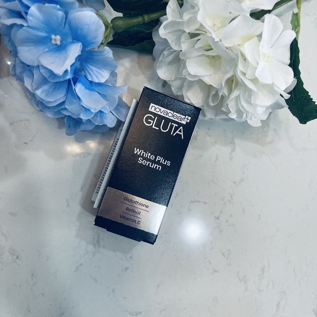 Serum Novalcear Gluta White Plus tinh chất Glutathione Trắng Da, Ngăn Ngừa Nám 30ml