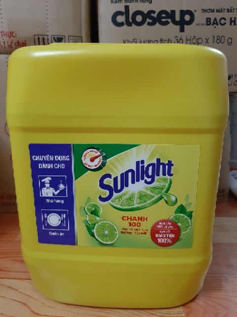 Nước rửa chén Sunlight hương chanh 9.5kg