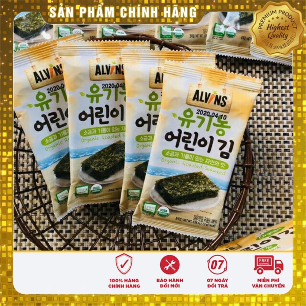 Rong Biển Tách Muối Ăn Liền ORGANIC ALVIN