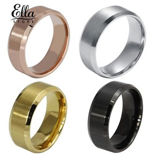 Nhẫn cưới Ayyufe thép titanium cho cặp đôi