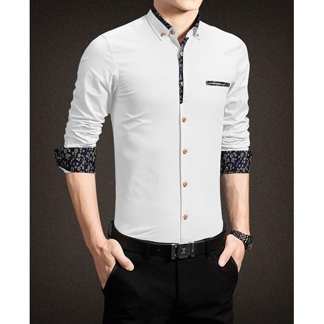 Áo sơ mi công sở viển cổ và tay, hàng nhập Quảng Châu