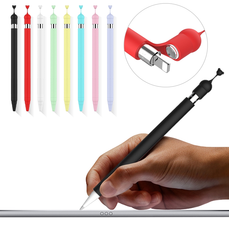 Vỏ bọc cây bút cảm ứng bằng silicon cao cấp dành cho Apple Pencil 1st