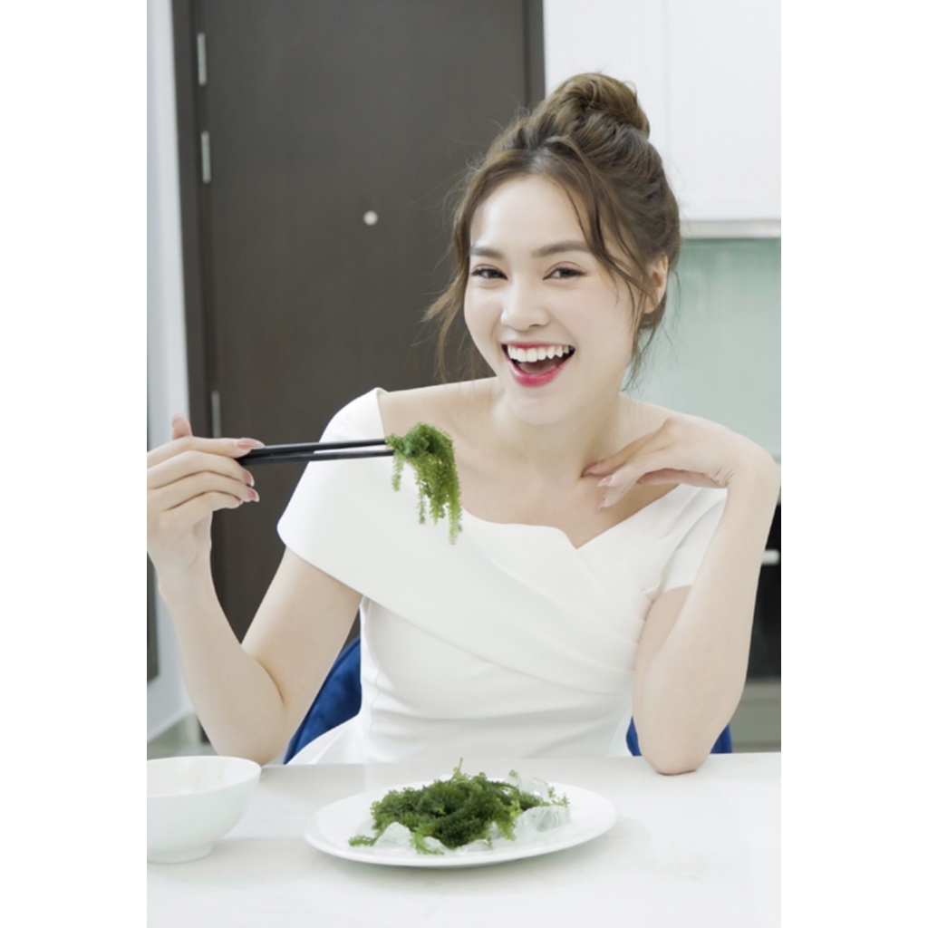 Rong nho tách nước Cao Cấp Green Food Organic Gói 20gr - Bao ngon , không tanh -không nhớt