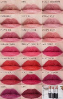 💄Son thỏi MAC vỏ đen truyền thống - Mỹ (Part 1)💄