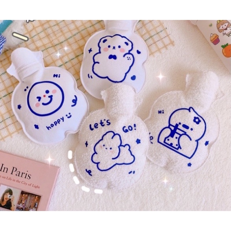 Túi sưởi, túi chườm giữ nhiệt nóng lạnh mini đa năng nhiều hình dễ thương