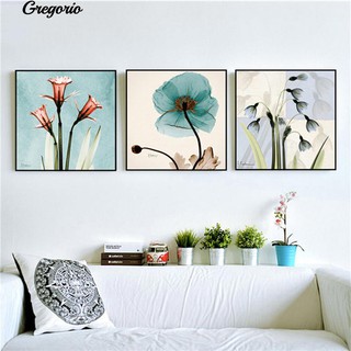 Tranh vải canvas treo tường hình hoa dạ yên thảo trang trí nhà cửa