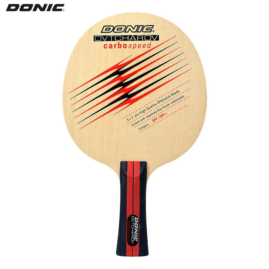 Cốt Vợt Bóng Bàn Donic Ovtcharov Carbo Speed Chính Hãng - Made In Germany - 3 Gỗ 2 Carbon