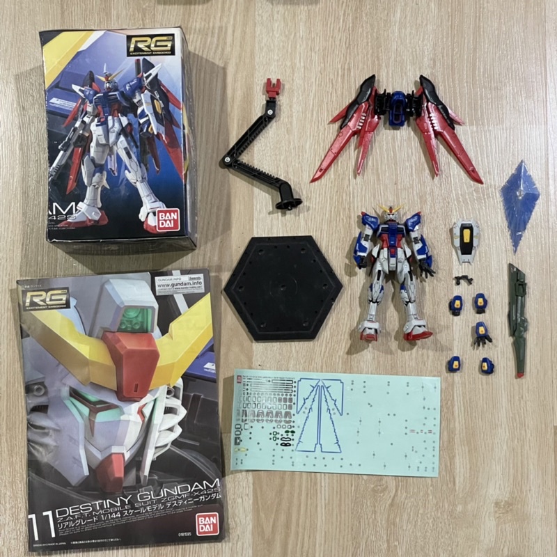 Mô hình body Gundam RG 1/144 Destiny Bandai [2nd - Vui lòng đọc kỹ mô tả]
