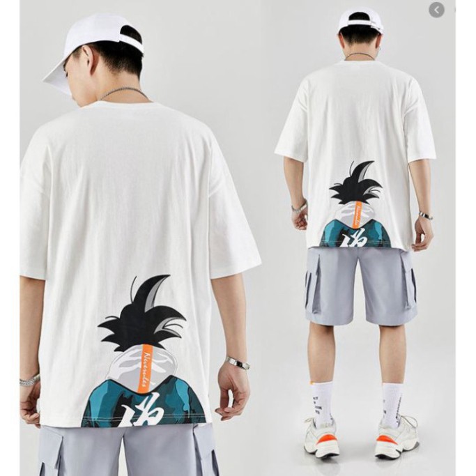 ÁO THUN, ÁO PHÔNG TAY LỠ UNISEX GOKU M8 KL SHOP DVSHOP