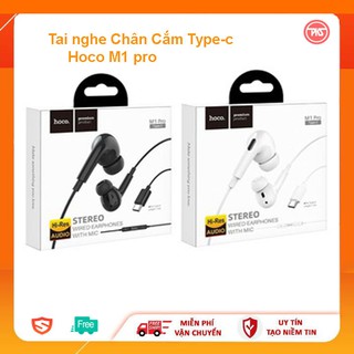 Tai nghe dây m1 pro hoco chân type-c chính hãng có mic