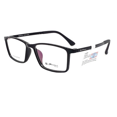 Gọng kính cận nam nữ Exfash EF67470 C001chính hãng (tròng cận 0 độ)
