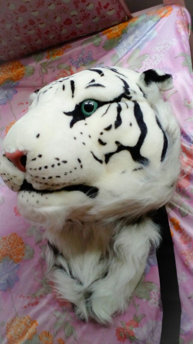 Balo đầu hổ // White tiger head packback