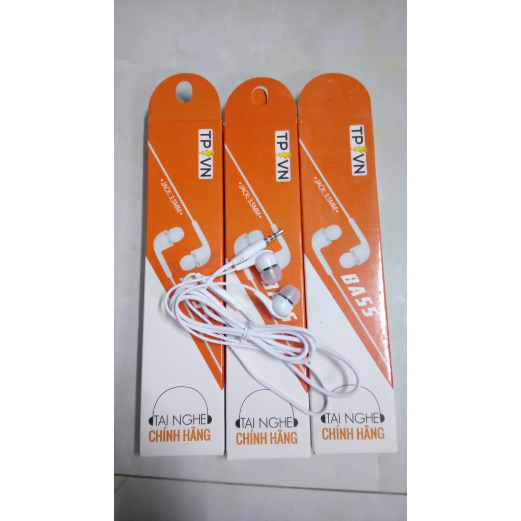 Tai nghe nhét tai TPVN có dây jack cắm 3.5
