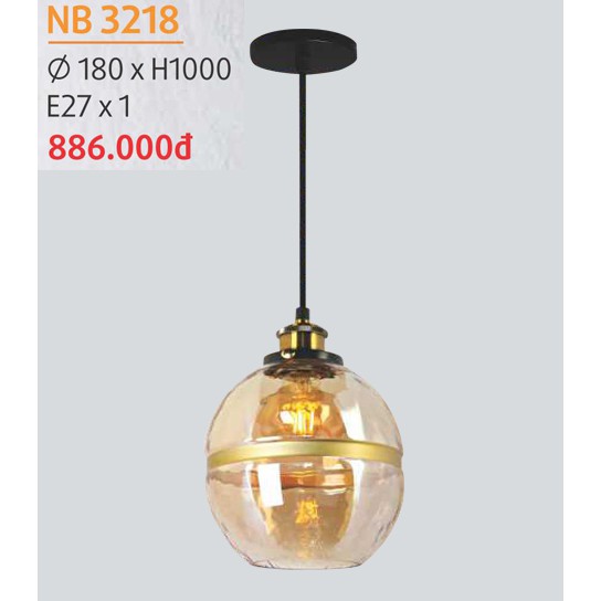Đèn thả trần -treo tường trang trí kiểu hiện đại VKT-NB-3218 ( Tặng kèm bóng đèn chuyên dụng )