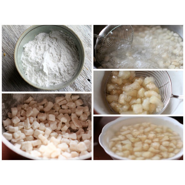 Cùi Bưởi sấy khô khử đắng 100g dùng được 10kg chè Bưởi thành phẩm