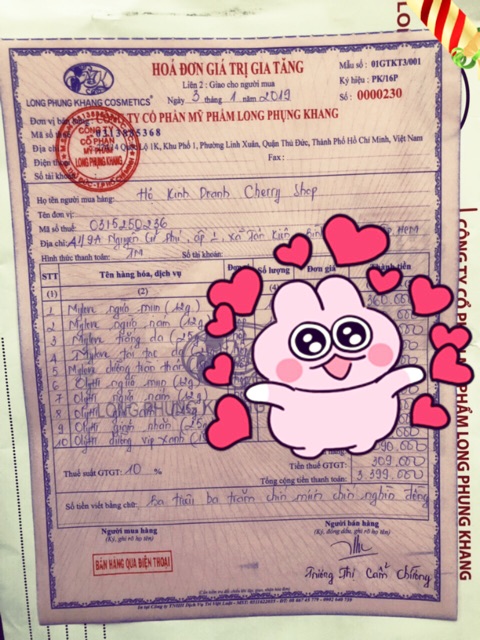 KEM NGỪA MỤN TRẮNG DA MỜ VẾT THÂM MY LOVE (đủ giấy). | BigBuy360 - bigbuy360.vn