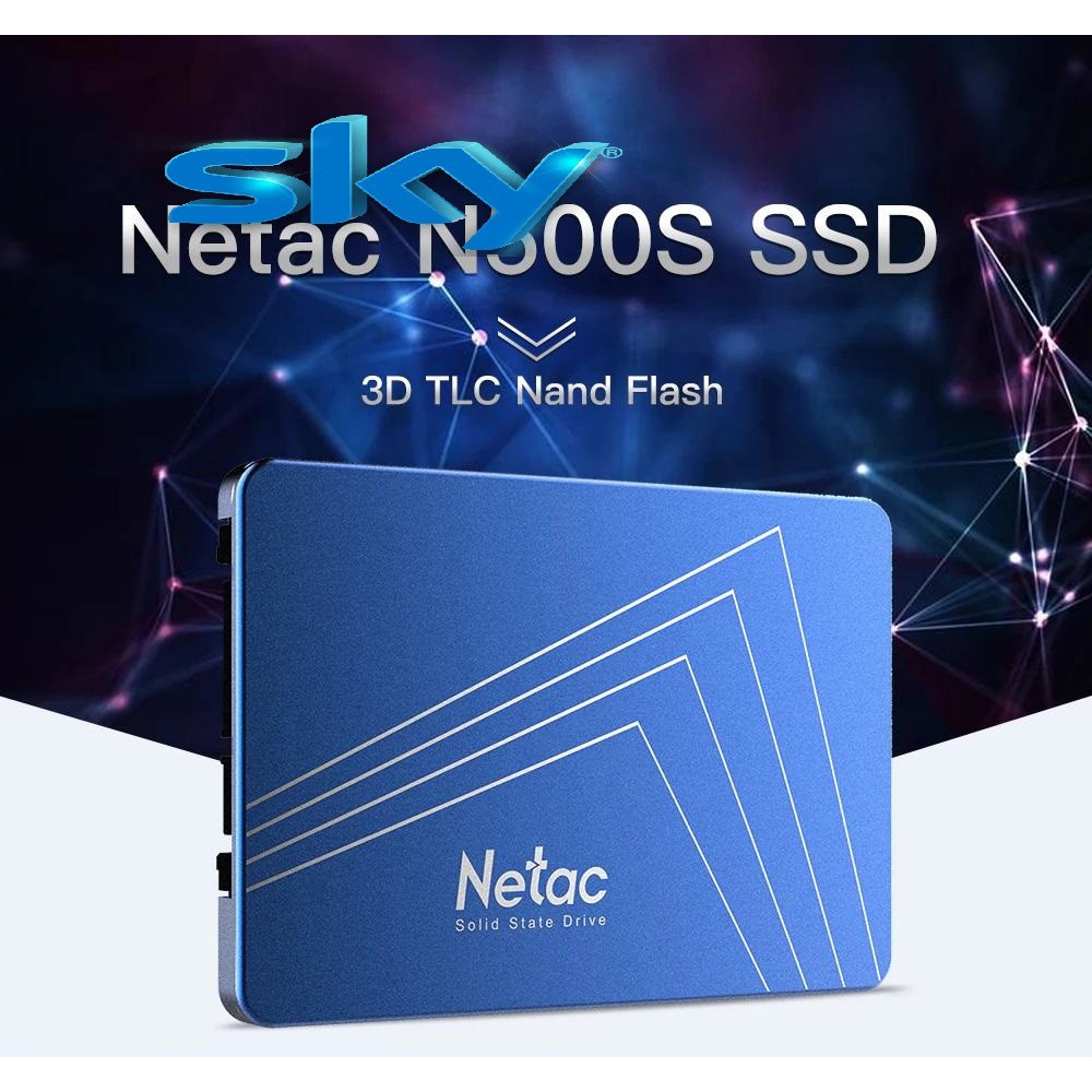 Ổ Cứng SSD Netac 120GB N500S SATA3 6Gb/s 2.5 inch Chính Hãng Dùng Cho Laptop PC Macbook - Mới Bảo hành 36 tháng