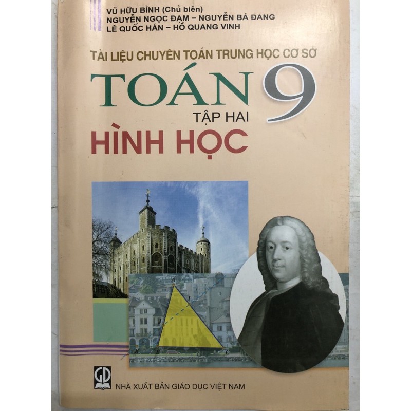 Sách - Tài liệu chuyên toán trung học cơ sở Toán 9 Tập 2: Hình học