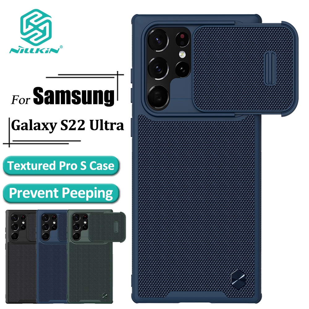 Ốp điện thoại NILLKIN thanh chống trượt chống sốc cho Samsung S22 Ultra
