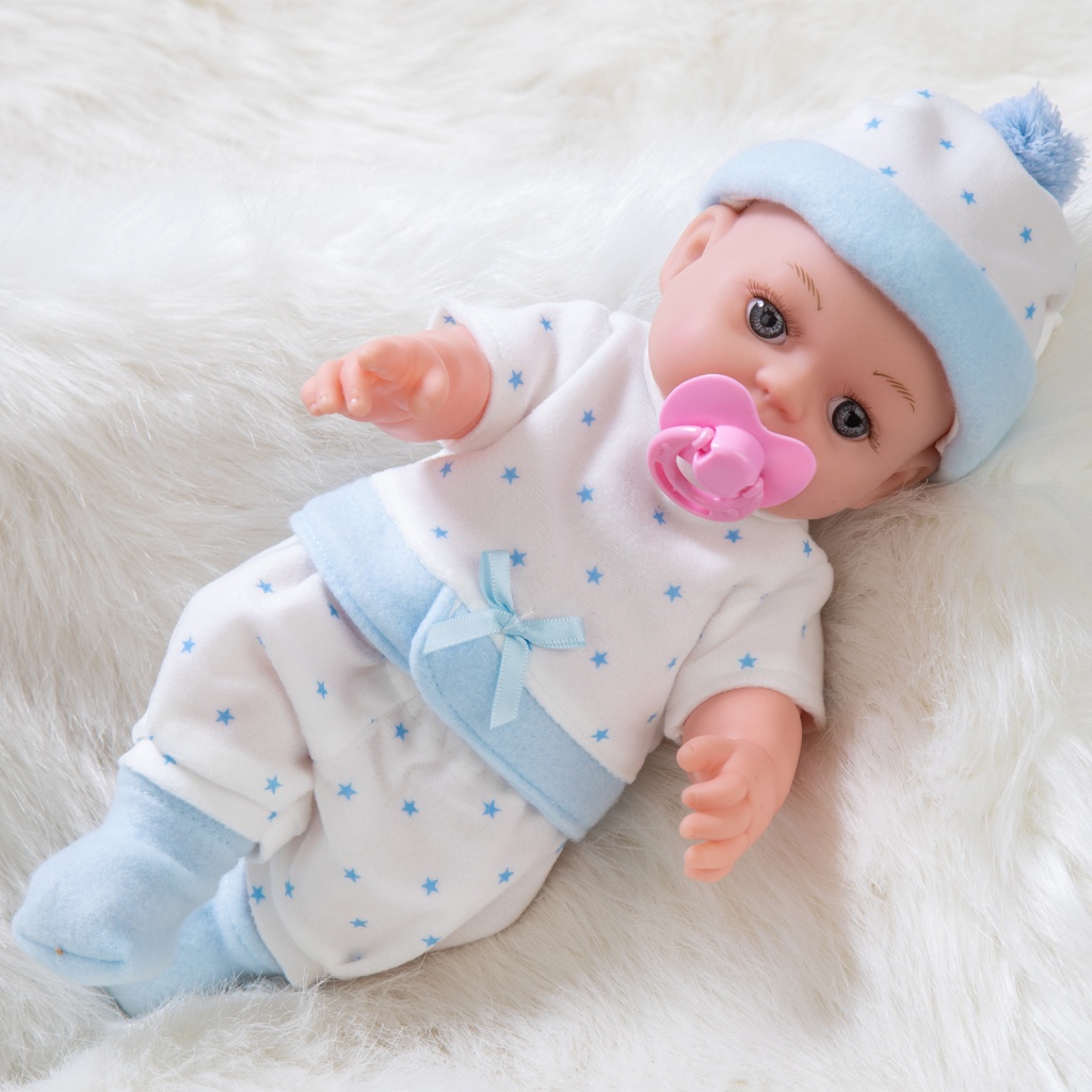 Búp Bê Sơ Sinh Silicone 12 Inches Sống Động Như Thật