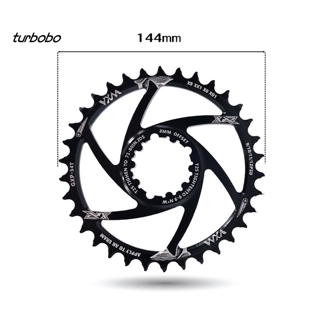 Đĩa Răng TURBOBOTH 3mm 30T 32T 34T 36T 38T 40T Độ Bền Cao Cho Xe Đạp Leo Núi