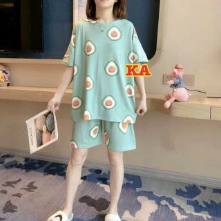 SET BỘ MẶC NHÀ HÌNH TRÁI BƠ