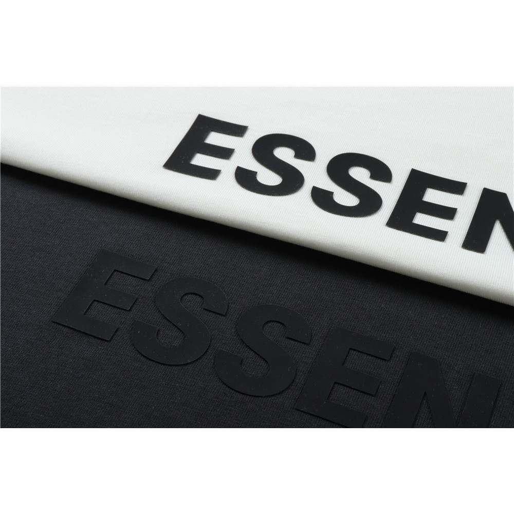 FEAR OF GOD FOG Fear Fog of God Essence Double Essence High Tide Tide Silicone Letters Short-sleeved T-shirt