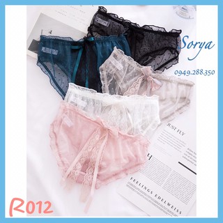 [Sorya] - Quần lót ren sexy, bánh bèo, kiểu dáng nhật bản R012