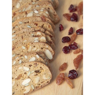 500G Bánh Biscotti Nguyên vị nguyên cám