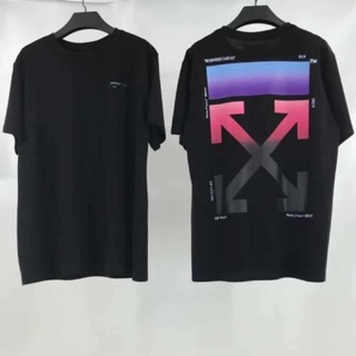 Áo thun OFF WHITE PHỐI MÀU Unisex (Đen)