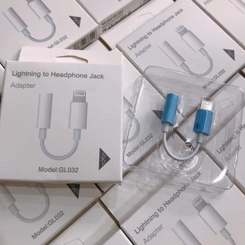 Jack chuyển tai nghe iphone từ Lightning sang Jack 3.5 có hỗ trợ Mic - Bảo hành 1 đổi 1