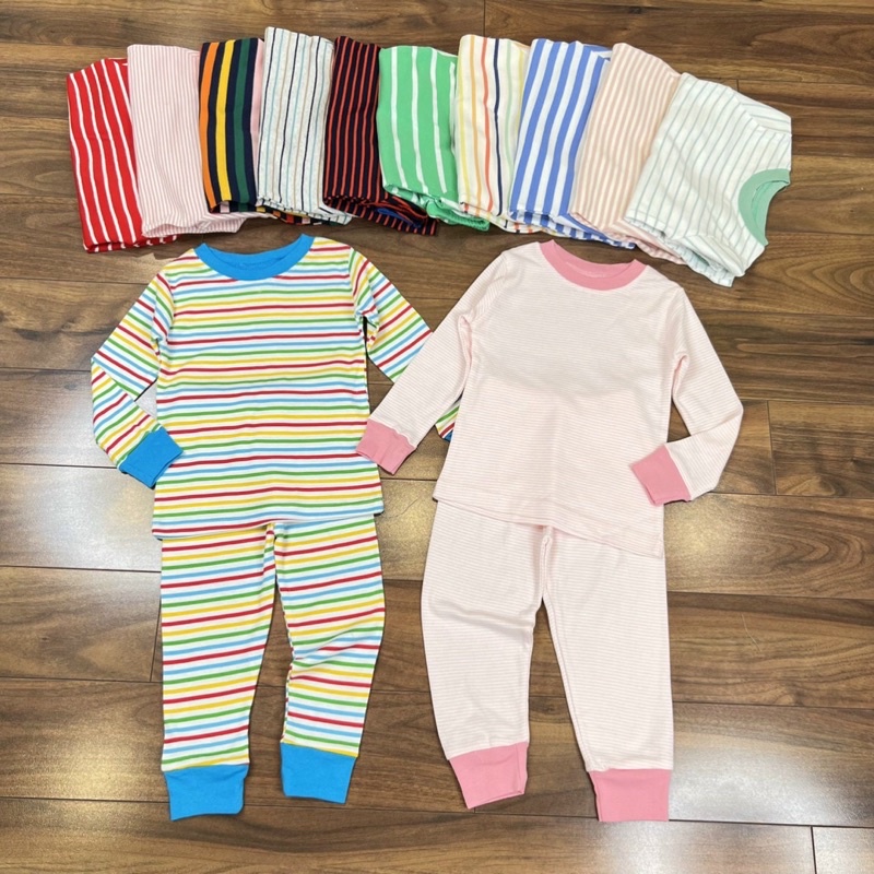 Bộ dài tay cotton borip bé trai/ gái hàng loại 1 (Sz 10-23kg)