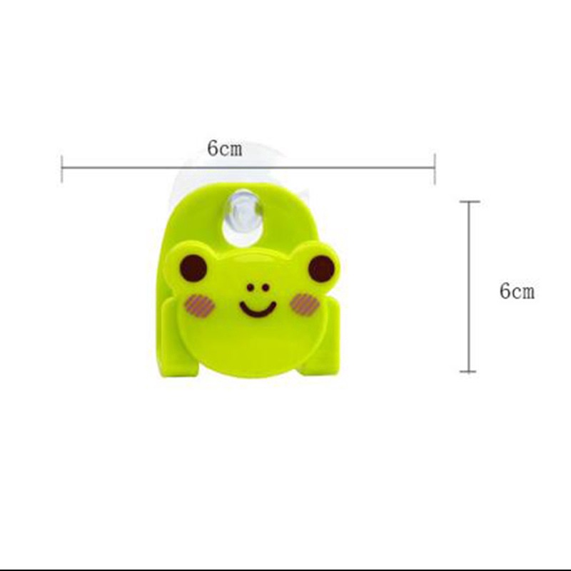 [Mới] Giá Treo Khăn / Giá Để Xà Phòng Mini Có Giác Hút Dán Tường Hình Gấu Hoạt Hình Dễ Thương Cho Phòng Tắm / Nhà Bếp