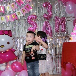 DÂY HAPPY BIRTHDAY ÉP KIM trang trí sinh nhật tiện lợi